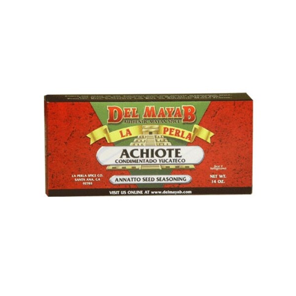 Achiote La Perla del Mayab Seed Seasoning Paste Condimentado 14oz